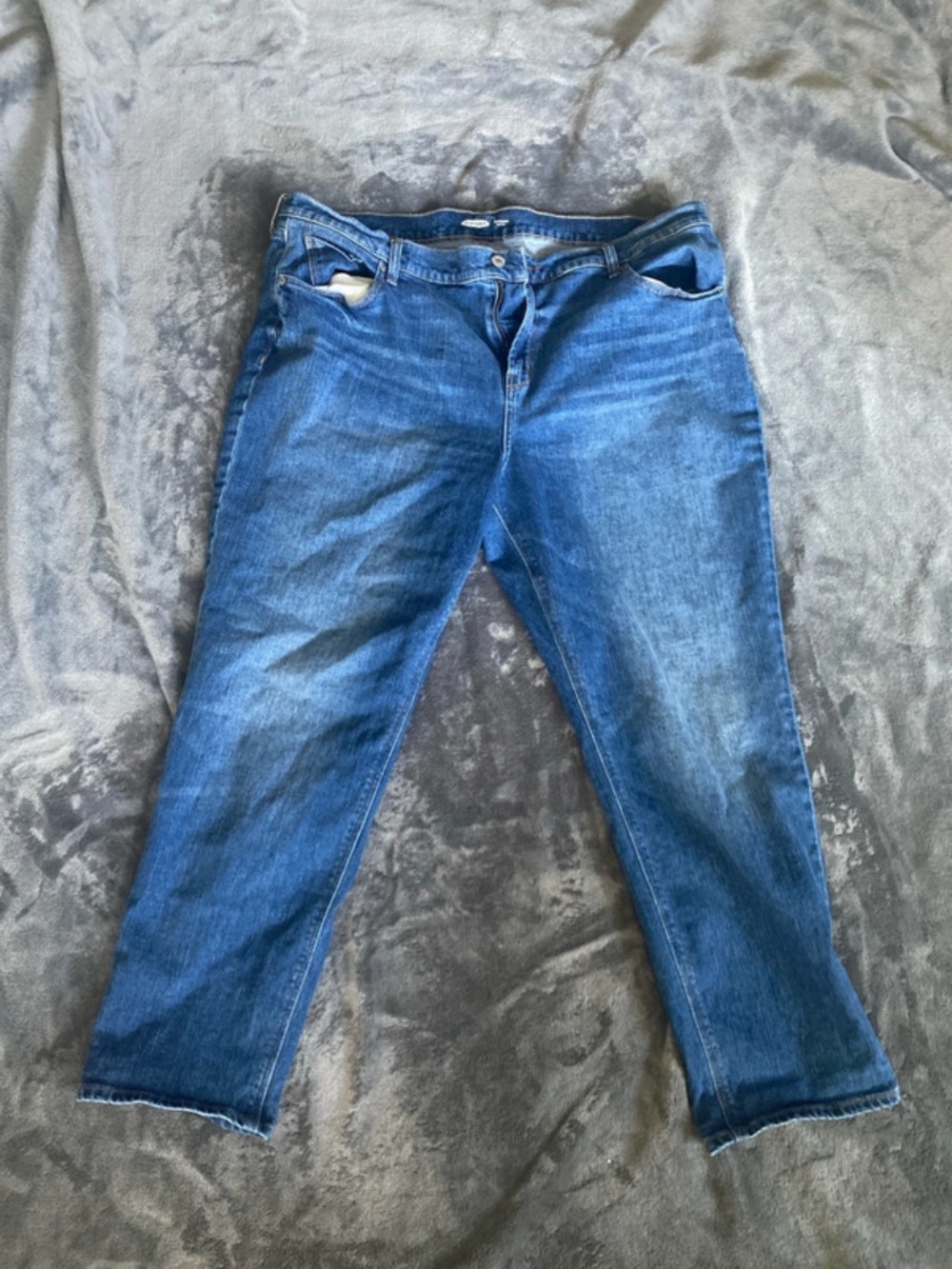 Old Navy Blue Boyfriend Jeans